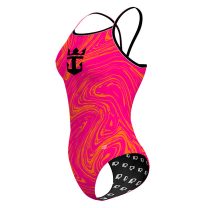 pink/orange - Sunback Tank Swimsuit