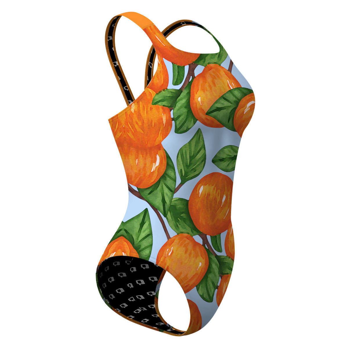 Swimming With Oranges - Classic Strap Swimsuit