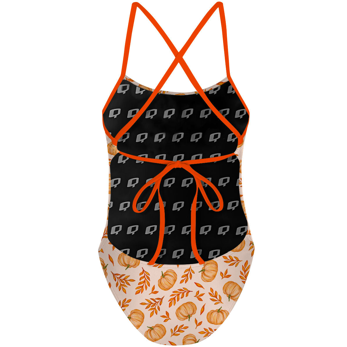 Harvest Glow - Tieback One Piece Swimsuit