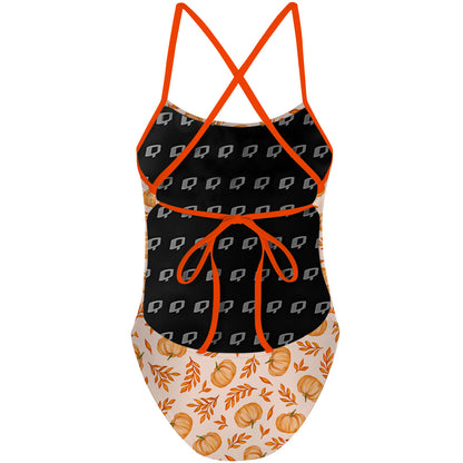 Harvest Glow - Tieback One Piece Swimsuit