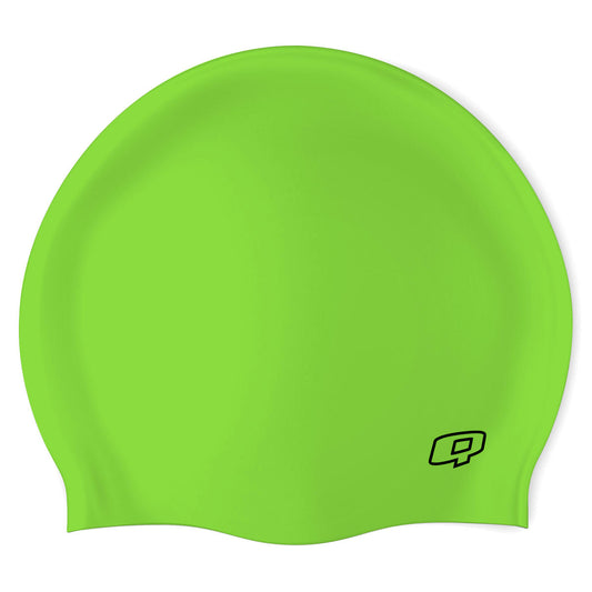 SOLID SILICONE CAP DAYGLO GREEN