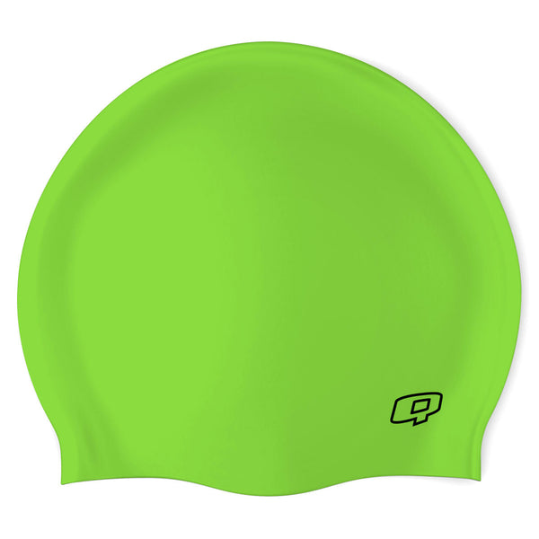 SOLID SILICONE CAP DAYGLO GREEN