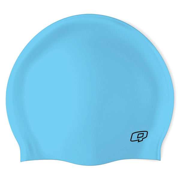 SOLID SILICONE CAP LIGHT BLUE