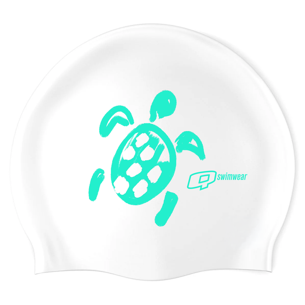 Turtle - Silicone Swimming Cap