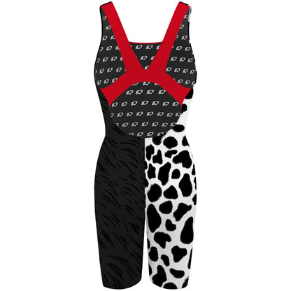 Cruella de Vil - Classic Strap Long Knee Women Jammer