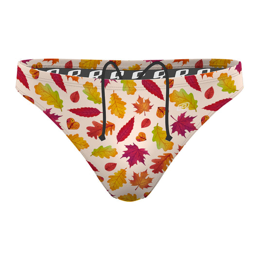 Leafy Lullaby - Waterpolo Brief Swimsuit