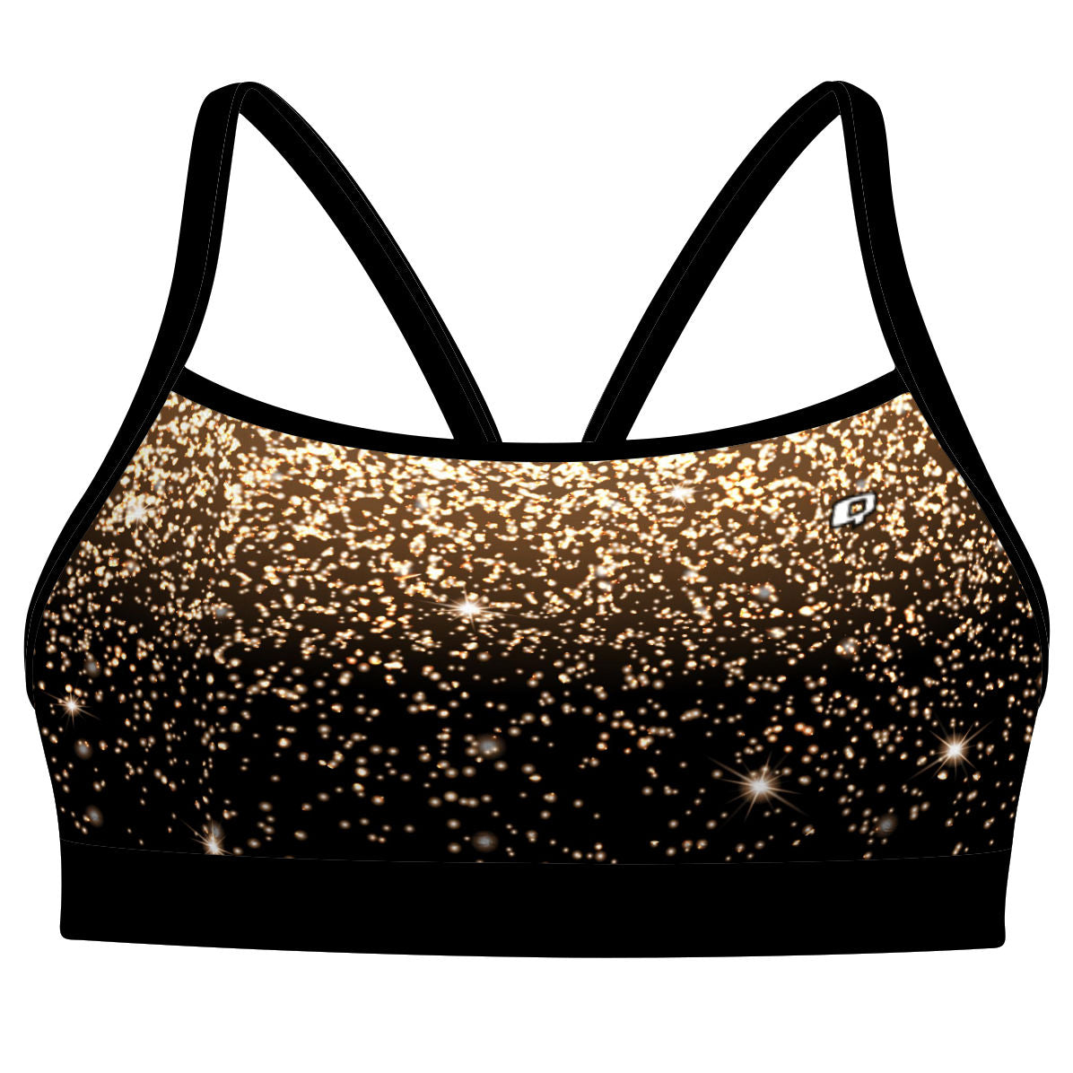 All that Glitter Classic Sports Bikini Top