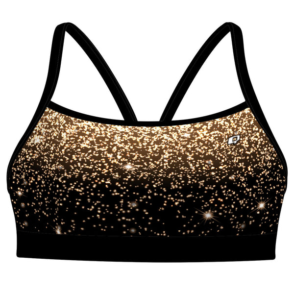 All that Glitter Classic Sports Bikini Top