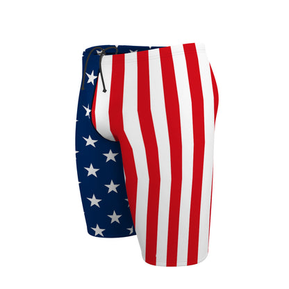 Vertical Stripes - Jammer Swimsuit