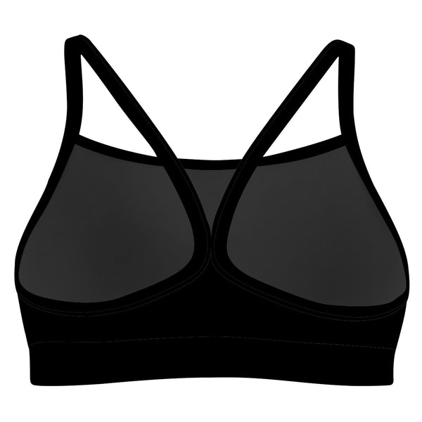 Black Classic Sports Bikini Top