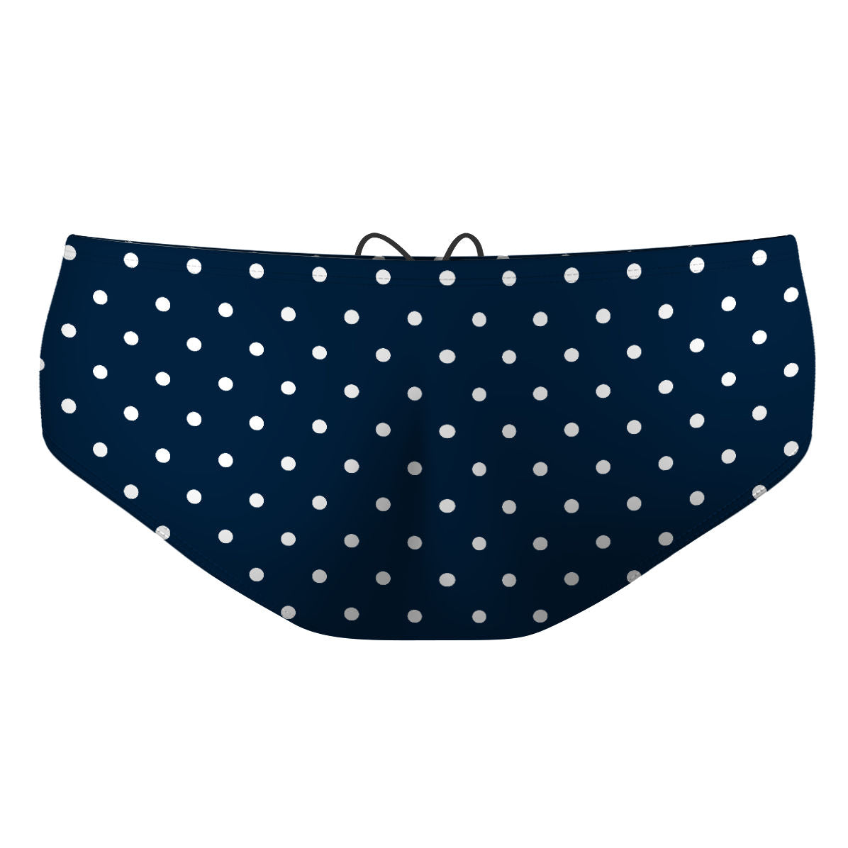 Navy-White Polka Dots - Classic Brief Swimsuit