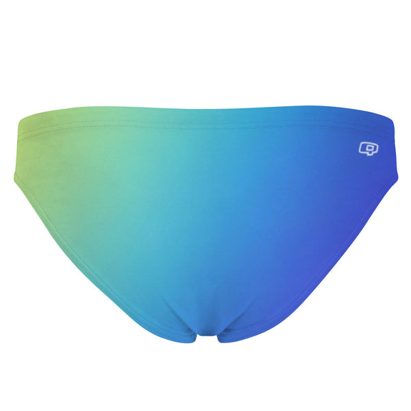 Fade Lagoon Bandeau Bikini Bottom, view 2