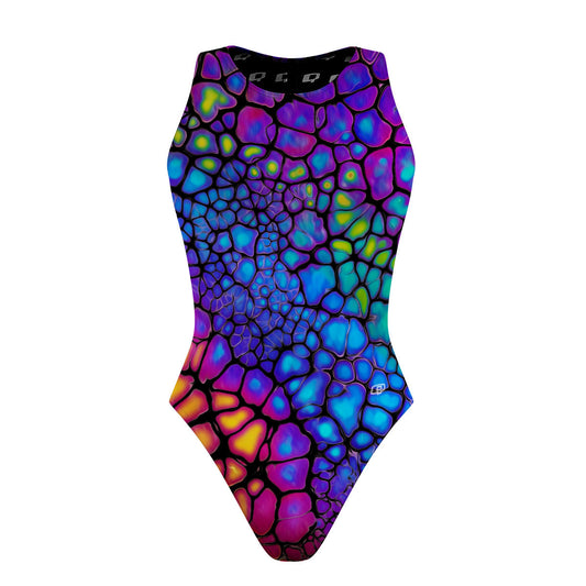 Chameleon Skin - Women's Waterpolo Swimsuit Classic Cut