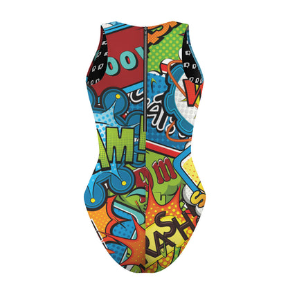 Catscanswim - Women's Waterpolo Swimsuit Classic Cut