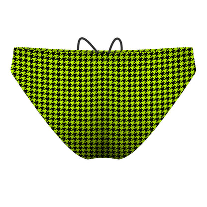 Houndstooth 40a - Waterpolo Brief Swimsuit