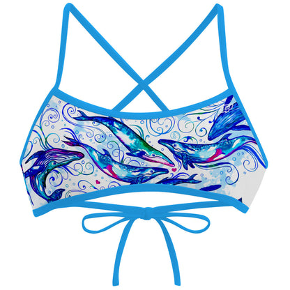 Claire Just Keep Swimming -  Ciara Tieback Bikini Top
