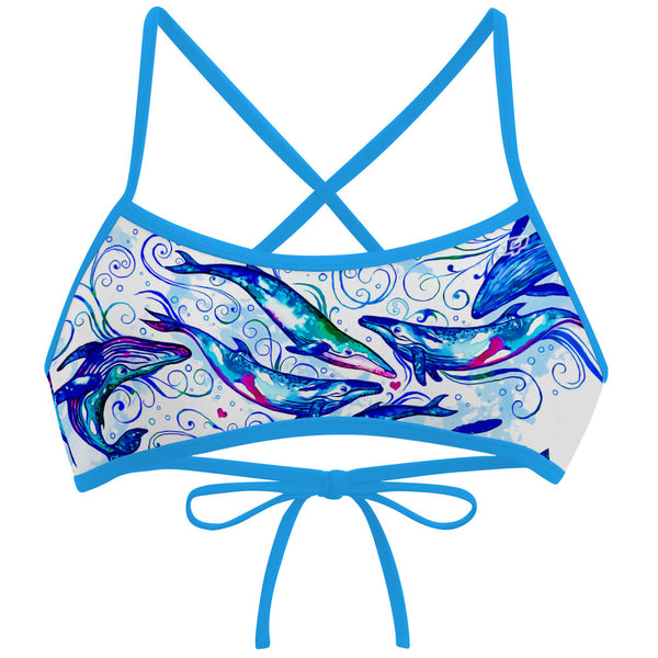 Claire Just Keep Swimming -  Ciara Tieback Bikini Top