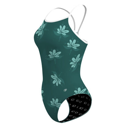 LotusMint - Skinny Strap Swimsuit