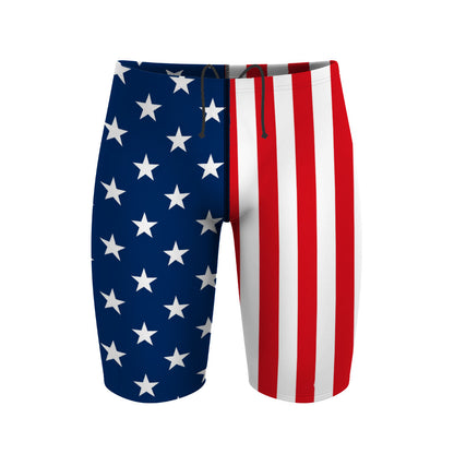 Vertical Stripes - Jammer Swimsuit