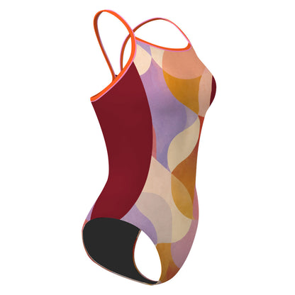 Mosaic - Skinny Strap Swimsuit