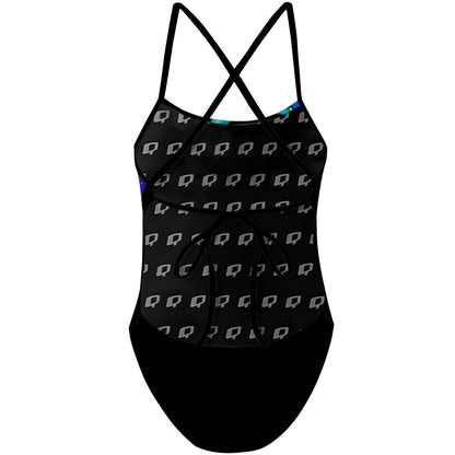 Octopus Squeeze - Tieback One Piece Swimsuit