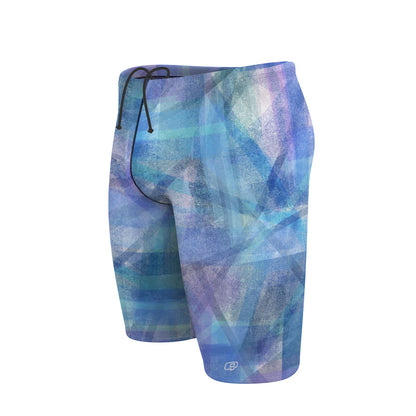 Abstract Particles Jammer Swimsuit, view 4