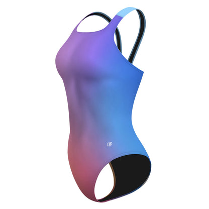 Fade Spectrum Classic Strap Swimsuit, view 4