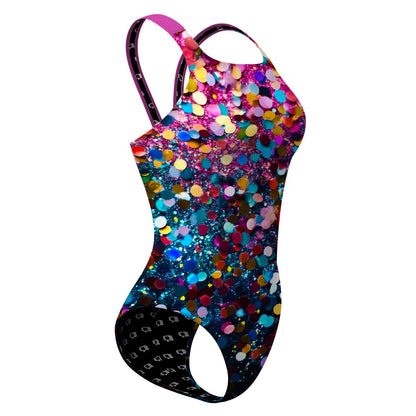 Glitter Party - Classic Strap Swimsuit