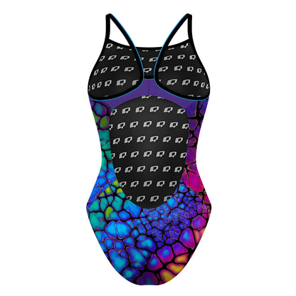 Chameleon Skin - Skinny Strap Swimsuit