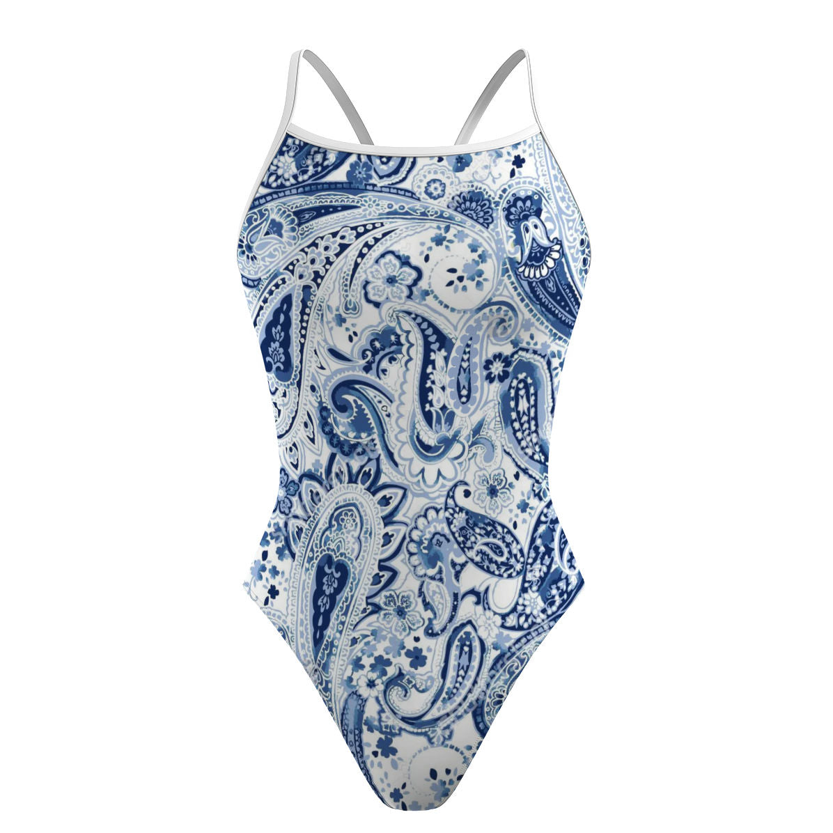 Paisley - Sunback Tank Swimsuit
