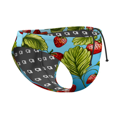 Strawberry Water - Waterpolo Brief Swimsuit