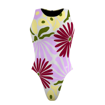 Bloom - Women's Waterpolo Swimsuit Cheeky Cut