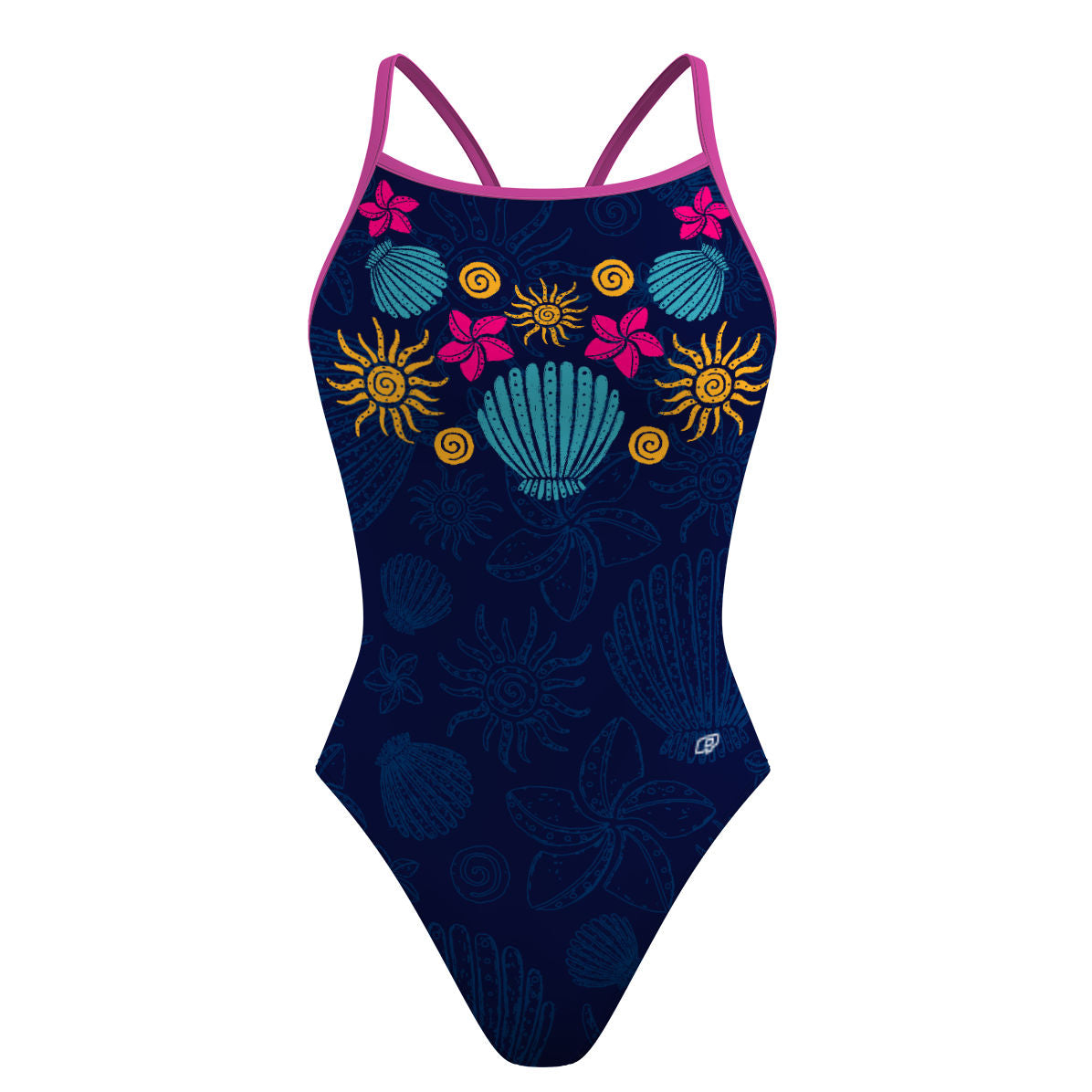 Sunflower beach - Skinny Strap Swimsuit