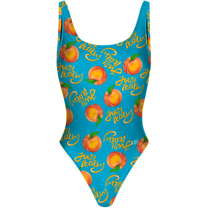 JustPeachy - High Hip One Piece Swimsuit