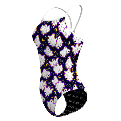 Boo-tiful Night - Skinny Strap Swimsuit