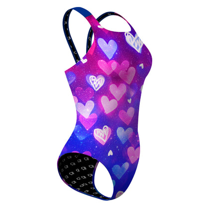 Love glitter - Classic Strap Swimsuit