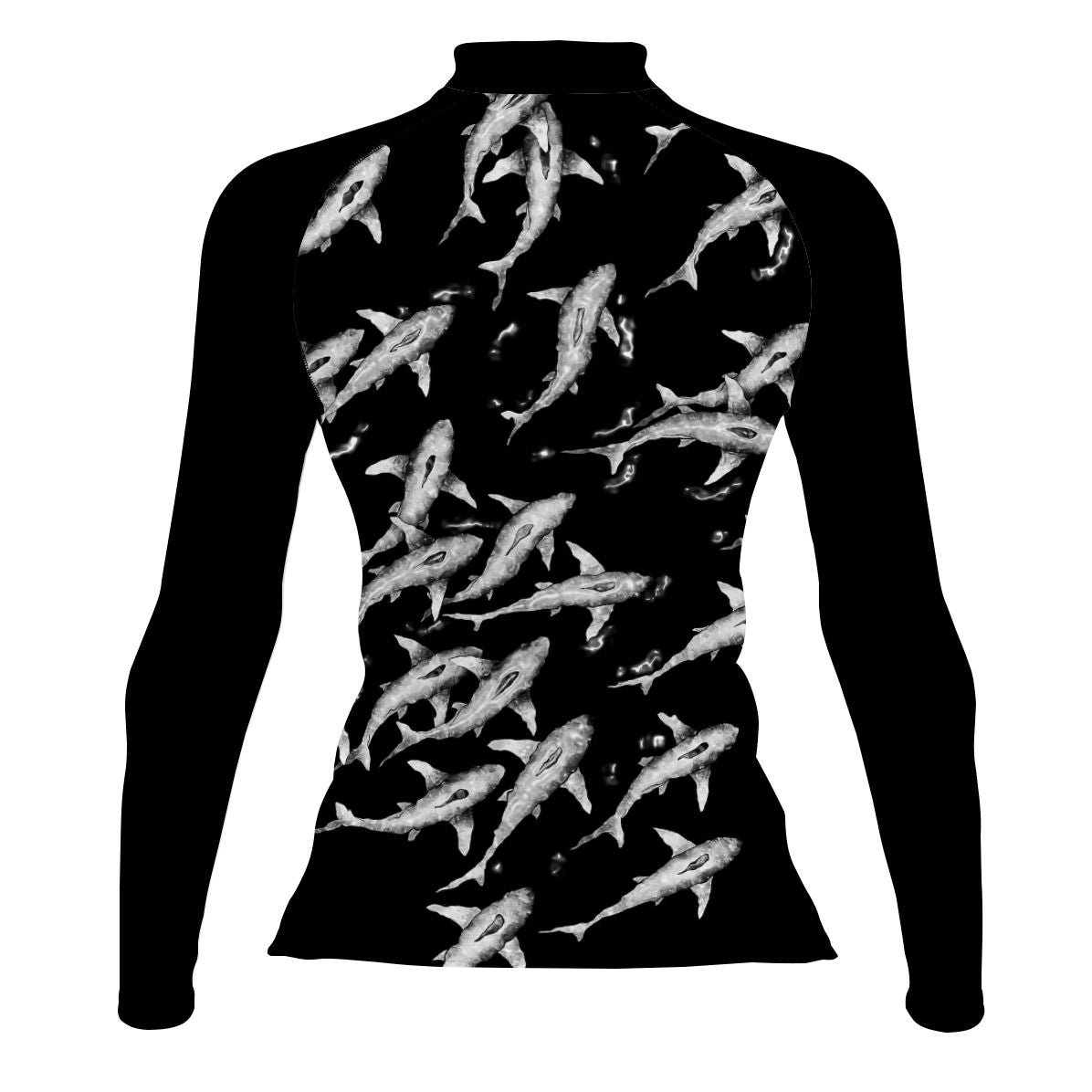 Shark Shiver - Women's Surf UPF50+ Long Sleeve Rash Guard