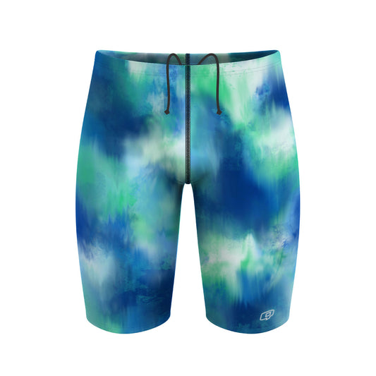 Ethereal watercolor Jammer Swimsuit