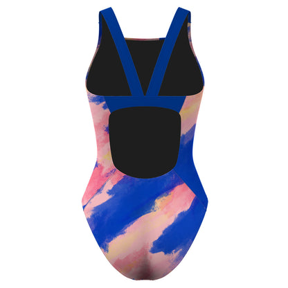 Ink drags Classic Strap Swimsuit, view 2