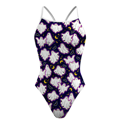 Boo-tiful Night - Skinny Strap Swimsuit