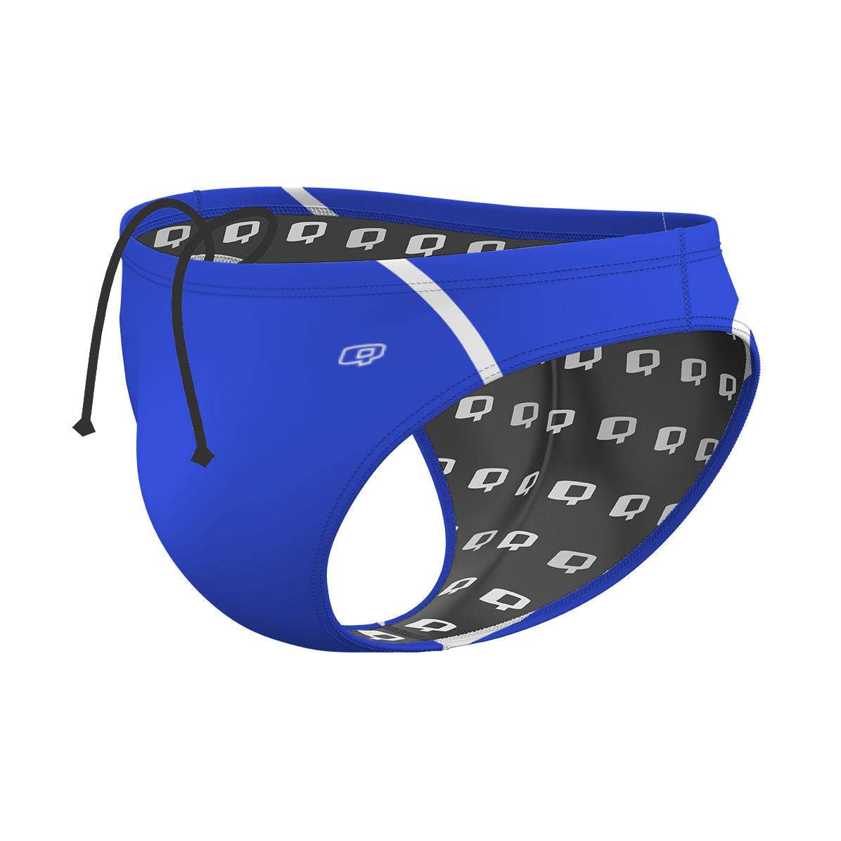 Blue design - Waterpolo Brief Swimsuit