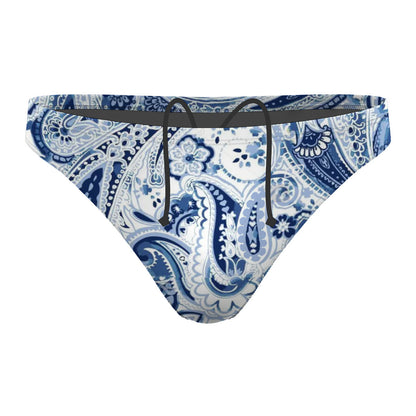 Paisley Waterpolo Brief Swimsuit