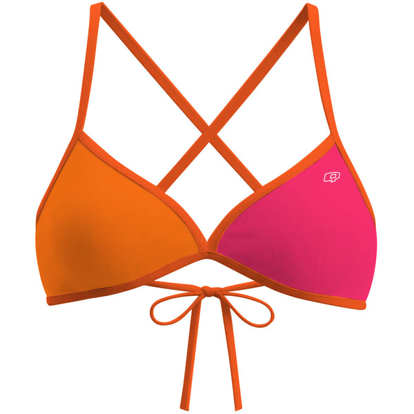 Fade Spectrum Tieback Bikini Top