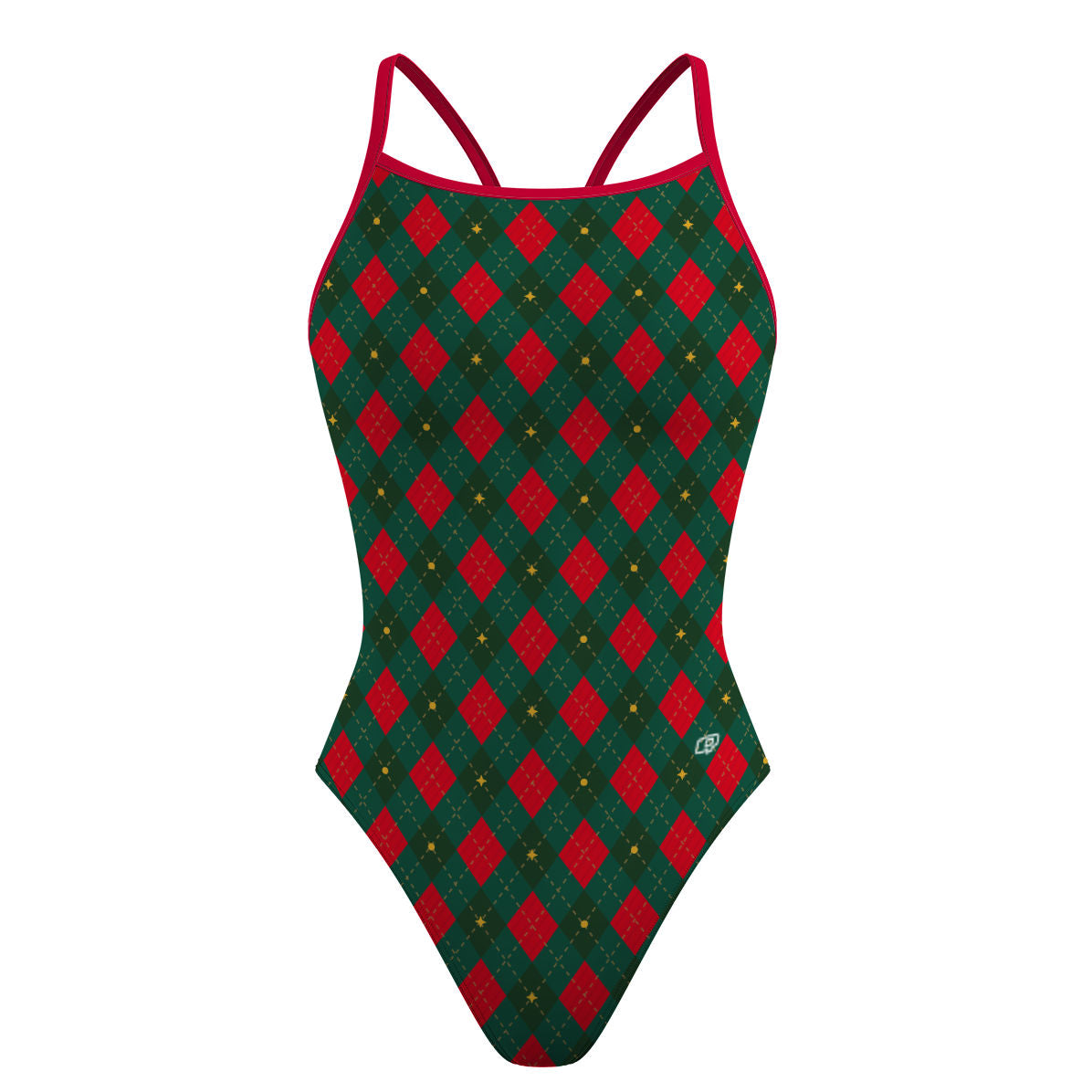 Christmas Dinner - Skinny Strap Swimsuit