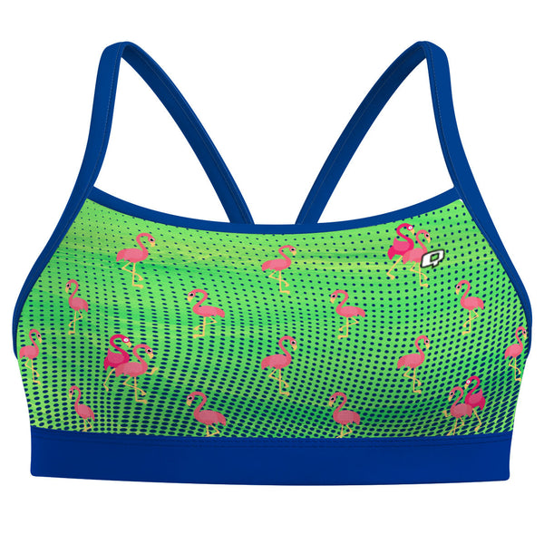 Party Flamingos - Classic Sports Bikini Top