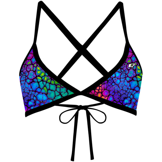 Chameleon Skin - Tieback Bikini Top