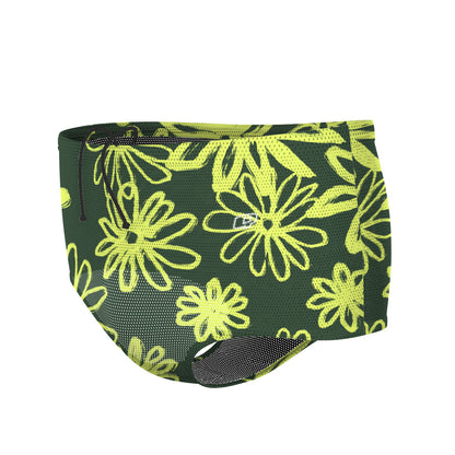 Neon Daisy - Mesh Drag Swimsuit