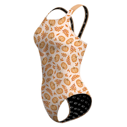 Harvest Glow - Classic Strap Swimsuit