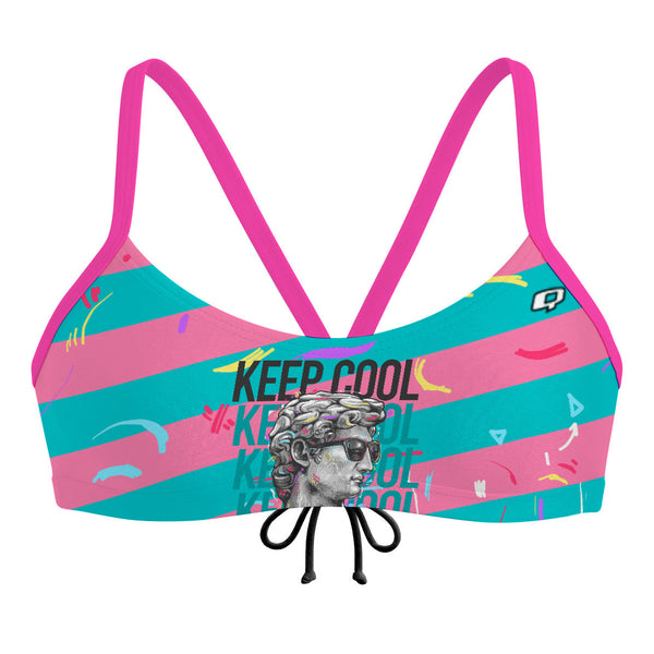 Keep Cool - Bandeau Bikini Top