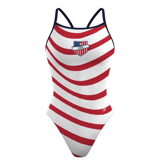 USA - Skinny Strap Swimsuit
